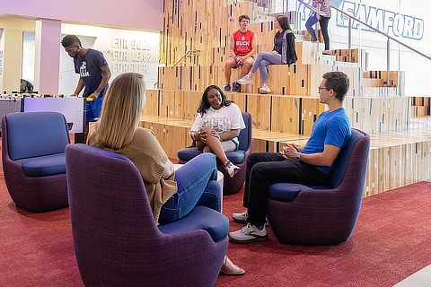 Students in Conversation