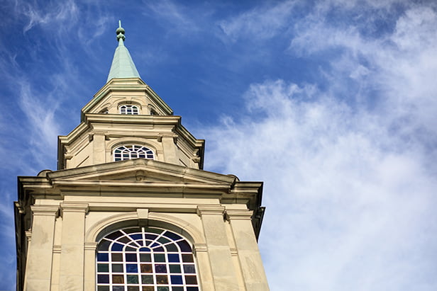 Reid Chapel steeple