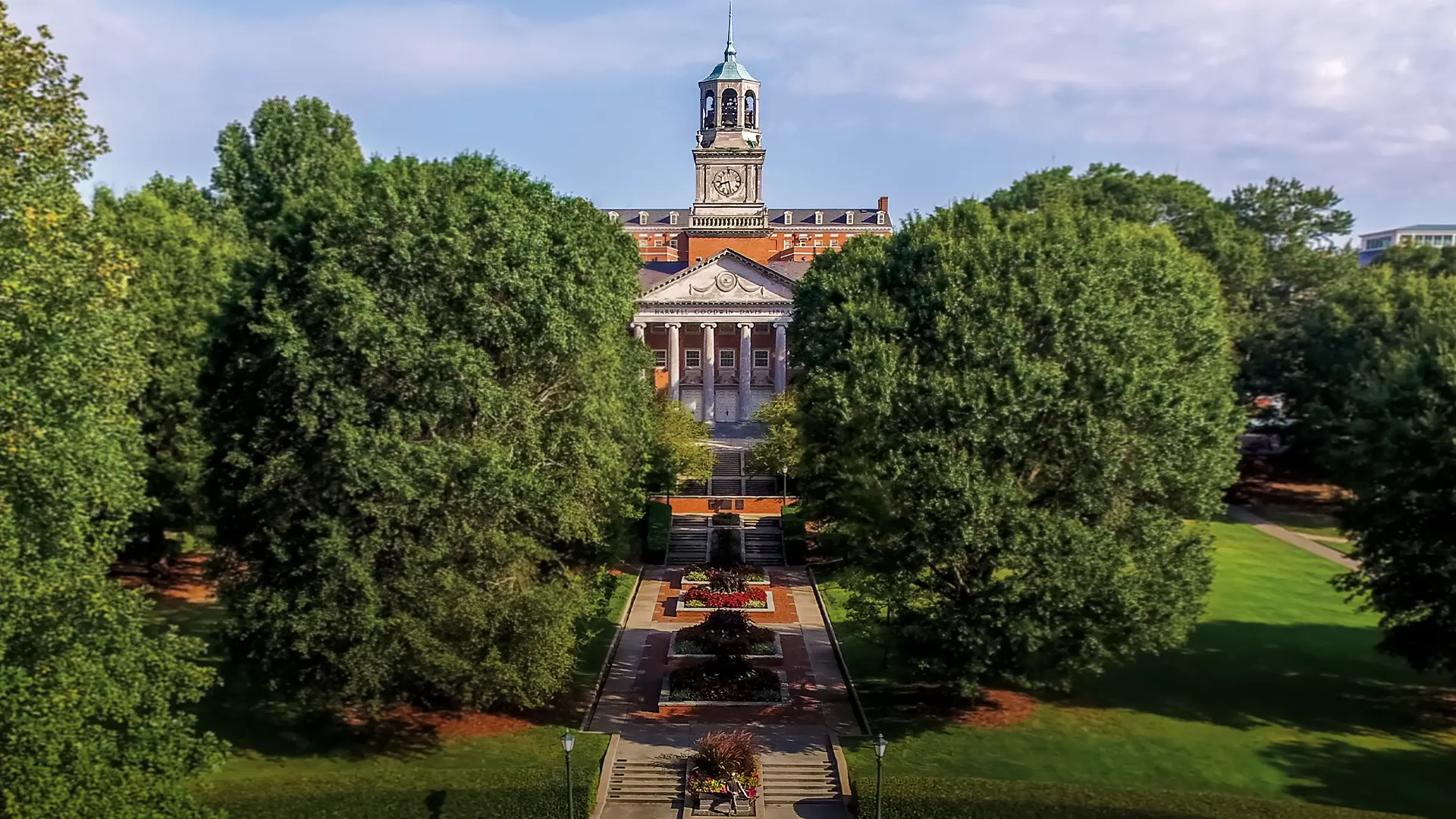 Aerial Photo of Samford's Campus